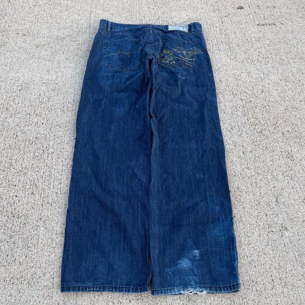 Y2k LRG baggy jeans embroidered 36"